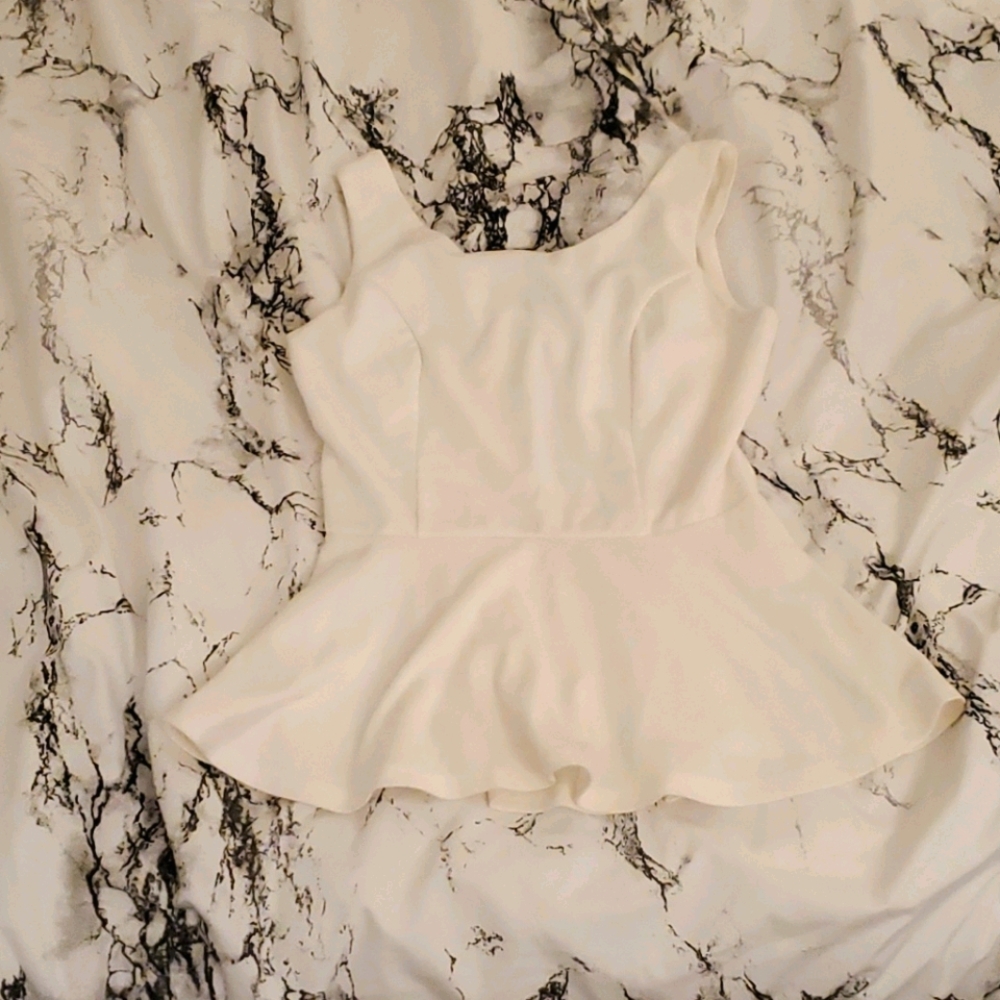 Peplum top